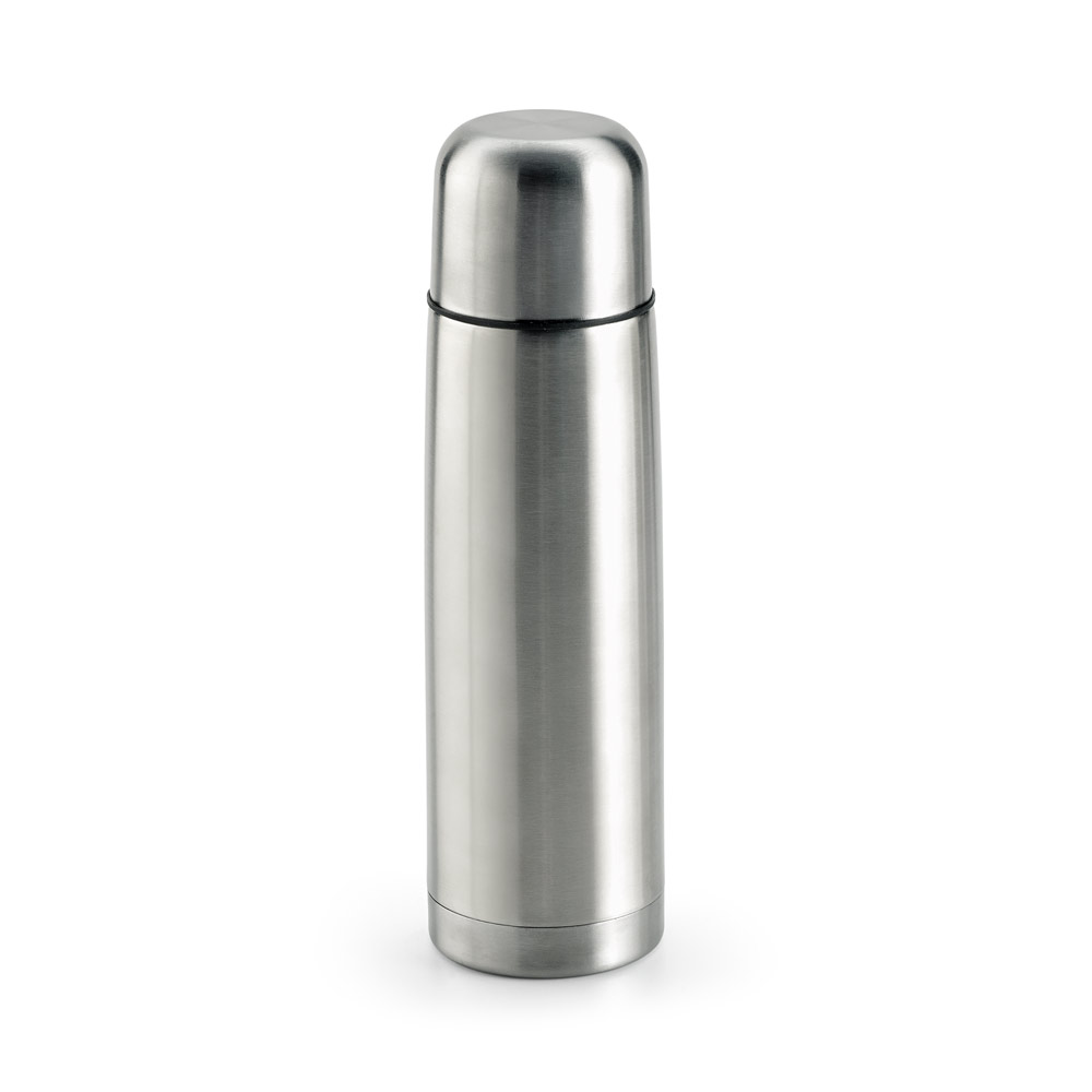 KARPOV. Garrafa em aço inox de parede dupla térmica, isolada a vácuo 500 mL