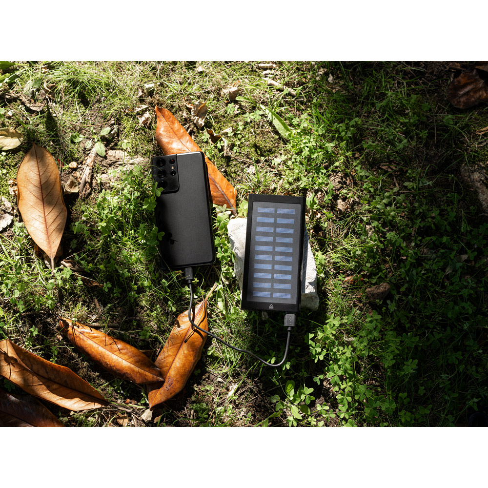 CLERK. Bateria portátil em alumínio 100% reciclado com capacidade de 8 000 mAh - Imagem 3