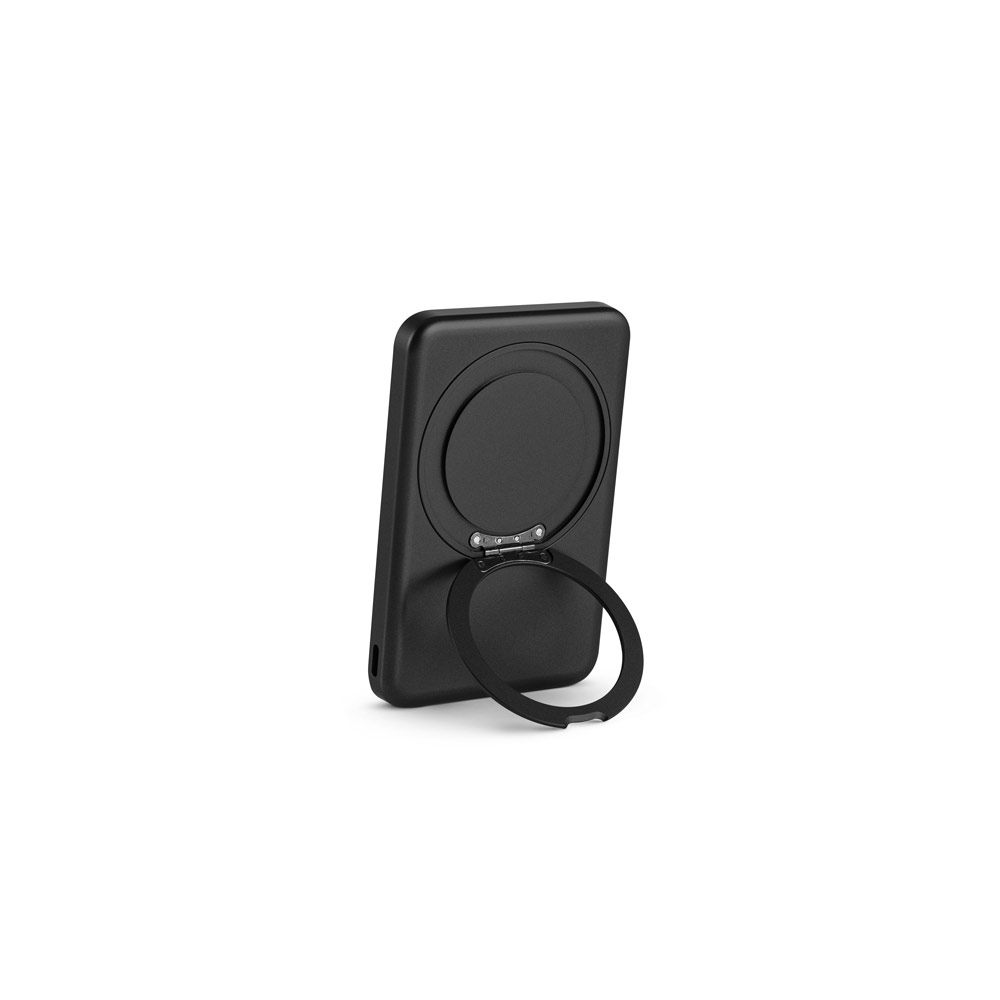 WARSHEL 5. Bateria portátil magnética em ABS 100% reciclado com suporte, carregador por indução (wireless) super-rápido 15W e capacidade de 5'000 mAh - Imagem 8