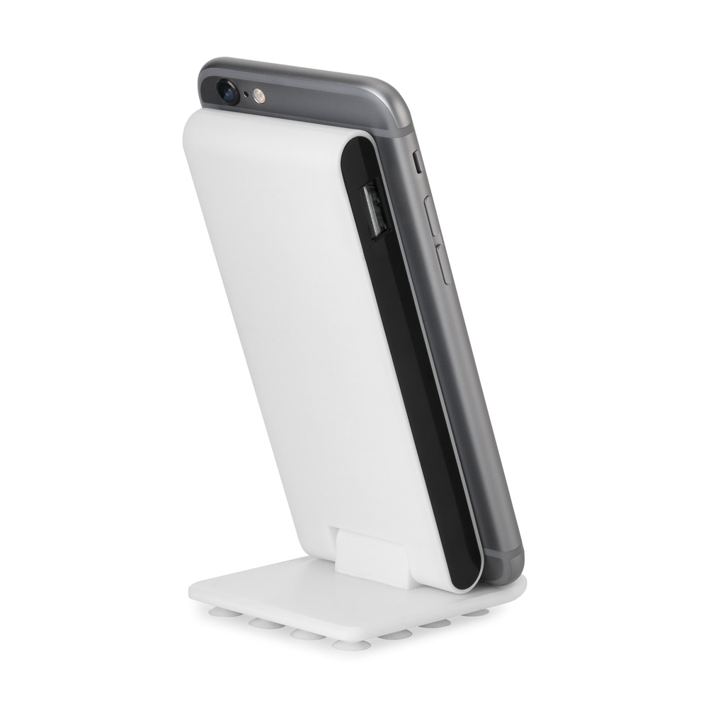 GAGARIN. Bateria portátil em ABS com ventosas na base 4'000 mAh - Imagem 4