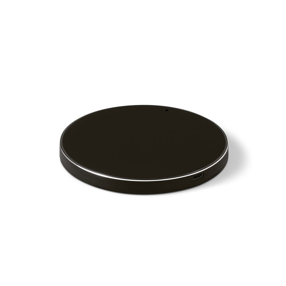 JOULE. Carregador por indução (wireless) super-rápido em ABS 100% reciclado e alumínio 100% reciclado 15W